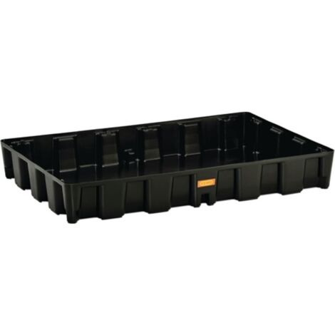 Vasca di raccolta 120l L1200xP800xH165mm PE o.PE-Ruggine