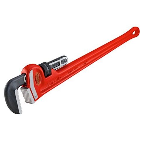 Pinza per tubi lunghezza totale 900 mm, apertura di serraggio 125 mm, per tubi da 5 pollici in ghisa