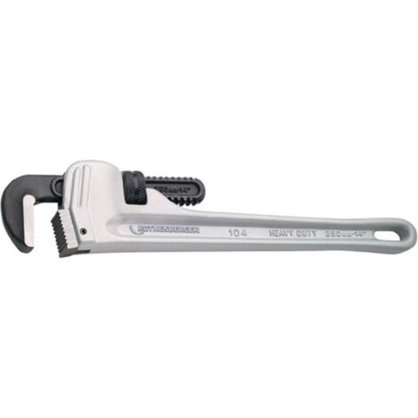 Pinza a mano ALUDUR lunghezza totale 1200 mm, apertura di serraggio 168 mm, per tubi da 6 pollici
