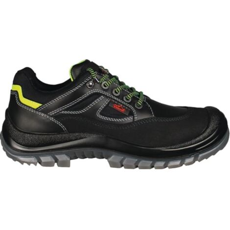 Scarpa di sicurezza Nepal nera, taglia 46, W.11, nera, S3, EN20345, pelle (1/3)