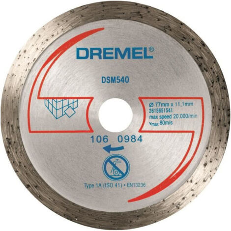 Dremel Dischi da taglio multipli DSM540 DSM20 - Imballaggio in cartone