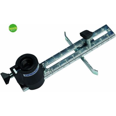 Dremel 678 Set di frese per linee e cerchi con diametro di taglio di 30 cm per tagli diritti e fori in cartongesso, legno e laminato