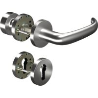 Rosettengrt.CORE+8999 8 mm/3020N/6501/6612 PZ AL U-Forma DIN L/Sx fl.D/Dx