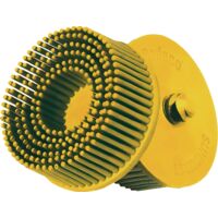 Disco di spazzole radiali Sunburst D.51mm K.80 A80 CRS B.51 giallo 25000min(unknown)¹