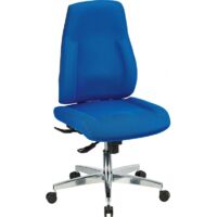 Sedia da ufficio girevole Punktsynchr. T. blu 430-510mm portata 110kg