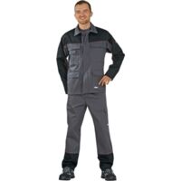 Giacca da lavoro con protezione da saldatore Weld Shield, taglia 56, grigia/nera