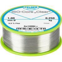 Filo di saldatura ISO-Core® Clear 1mm 250g Sn100Ni+