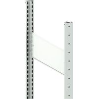 Cornice di supporto H2000xT400mm argento, zincato