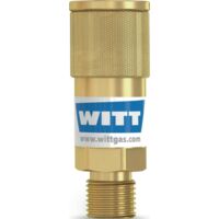 Collegamento del tubo SK 100-1.SK 100-2 gas combustibile G 3/8 pollici LH ExtS Körper WITT