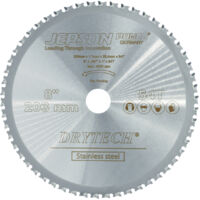 Lama in metallo duro Jepson Drytech® ø 203 \/ 54Z per acciaio inox