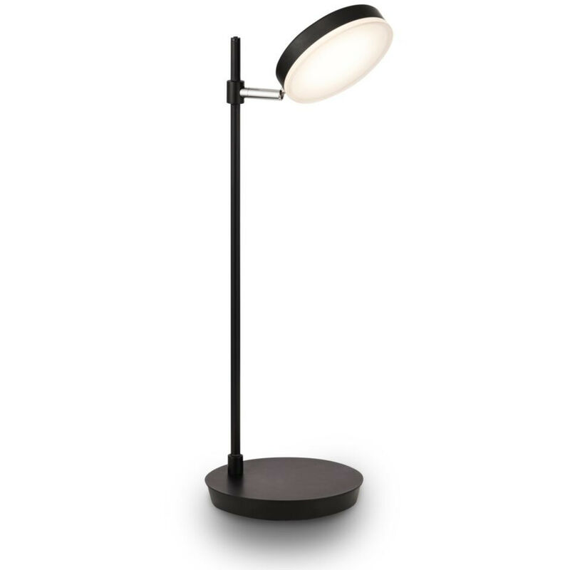 Maytoni Fad Moderna lámpara de mesa LED negra integrada Fad