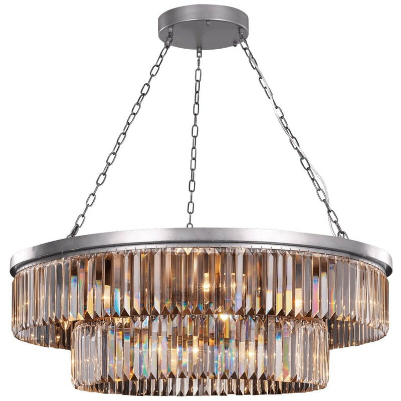 Spectrum Euro Topfdeckelhalter - Satin Nickel Für Küchenorganisation