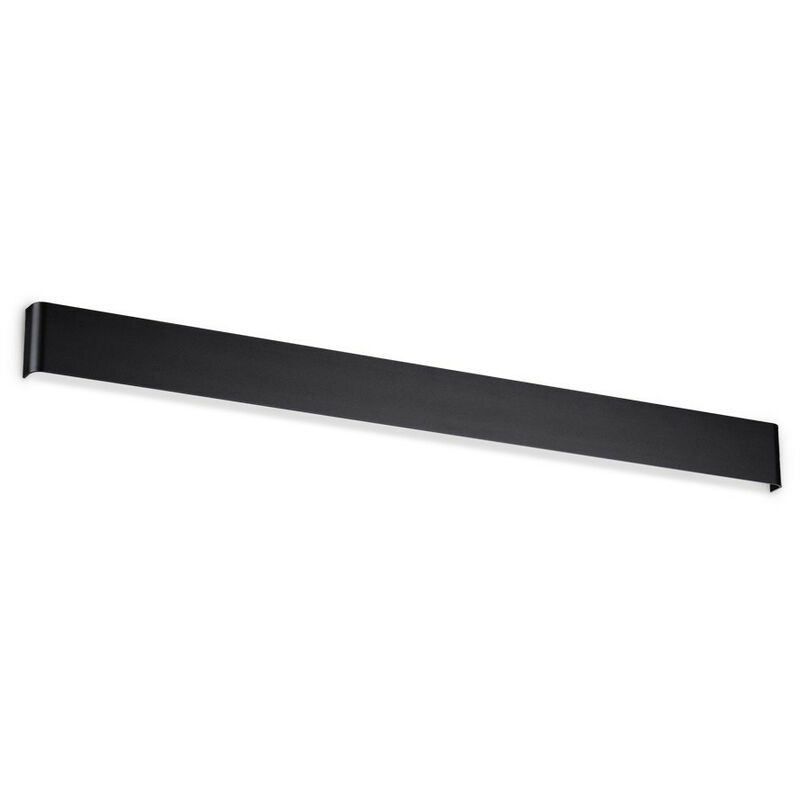 Ideal Lux DELTA 110 cm integrierte LED-Wandleuchte Schwarz, 3000 K