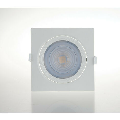 4000K LED-Einbaustrahler 500lm Europe MIZAR Weiß Fan verstellbar 9x9x4,5cm
