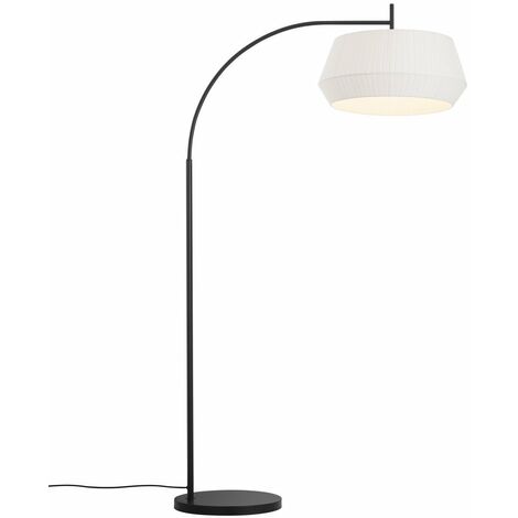 Nordlux DICTE Stehlampe mit Schirm Weiß, E27
