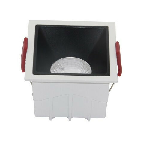 Astro Taro Feuerfestes Einbau-Downlight Quadratisch, Mattweiß | Dimmbar, Für GU10 Birnen, 30° Neigbar, 355° Drehbar