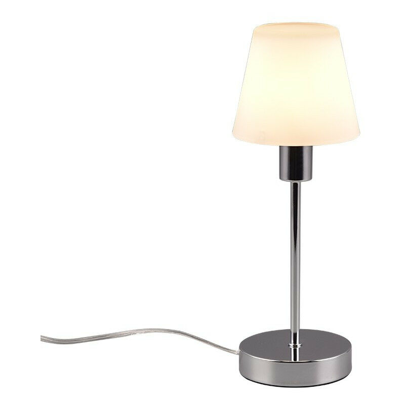 Trio Lighting Luis lampada comodino touch vetro acciao h.32 Moderno E14