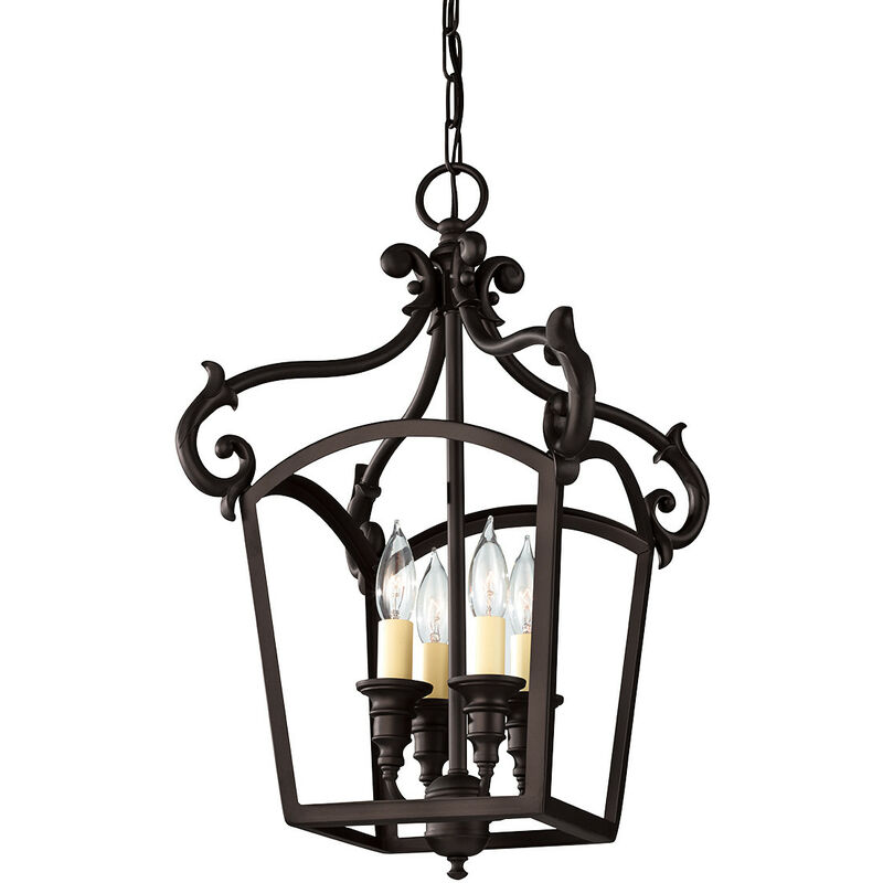 GEADI Lampadario LED dimmerabile Sala da pranzo 40W nero Galvanplate LED Lampadario moderno 5