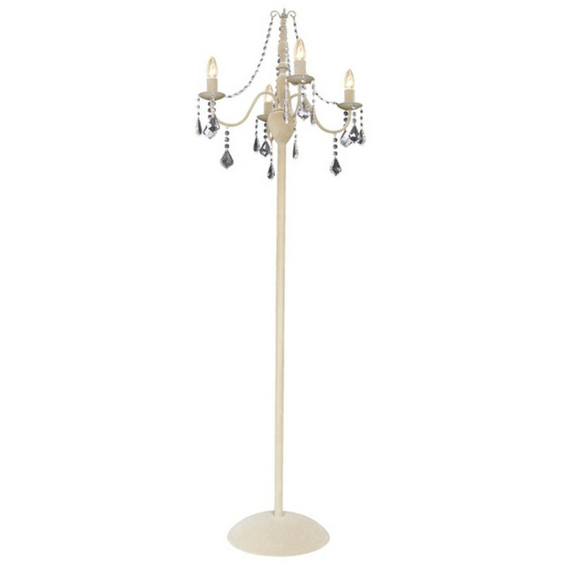 Linea Verdace Ardini Lampada da terra a 4 luci multibraccio beige