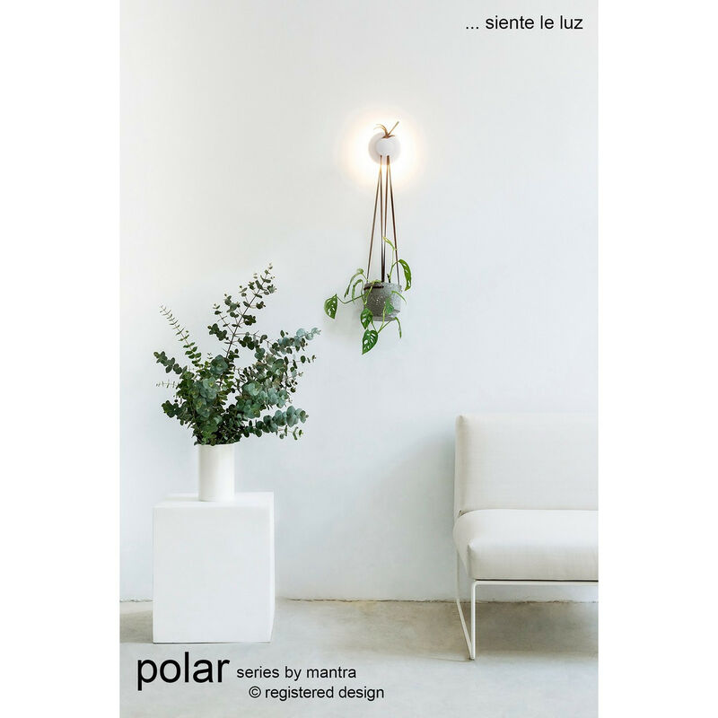 Inspired Mantra Polar Lampada da parete Appendiabiti, 6W LED