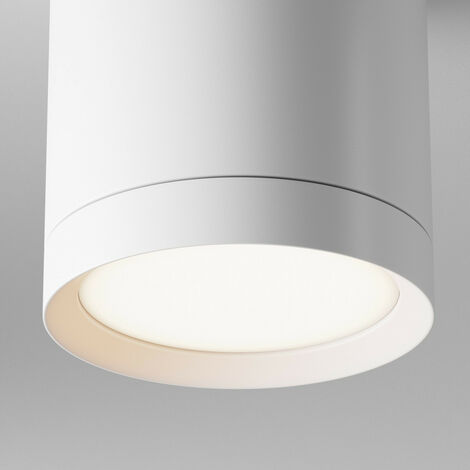 Maytoni Hoop Downlight montato su superficie bianco, 9,6 cm, GX53