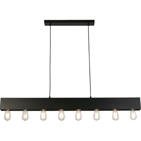 Soffitto per lampadina E14 modello BERMEO nero opaco AJP | Leroy Merlin
