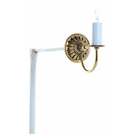OM Simbolo, decorazione da parete in ottone con incisoni (Gebraucht) in