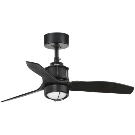 FARO 33504DC - Ventilatore da soffitto LANTAU XL legno/cromo diametro