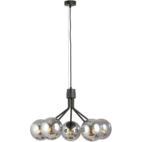 Italux Clarisa - Pendente A Sospensione Moderno Dorato A 3 Luci Con Oro Paralume Bianco G9 32756317