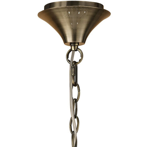 Batacchio HUBER Antico In Ottone Patinato - Resistente Alle Intemperie, Max 42V - Foto 12