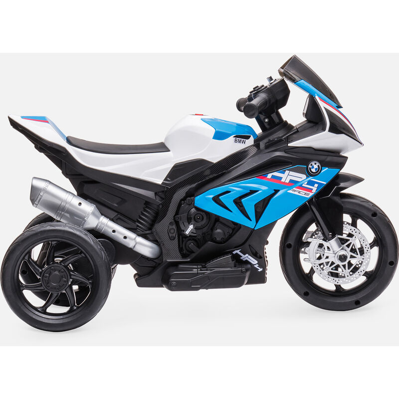 Homcom Moto Eléctrica con Licencia BMW HP4 6V Azul para Niños de +18 Meses