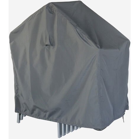 LCGOD Funda Protectora Sillas De Jardín 2PCS, Funda Sillas Apiladas Jardín,Resistente Oxford, Impermeable, Anti-Viento