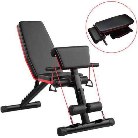 Banc musculation pliable et inclinable - Best Fitness