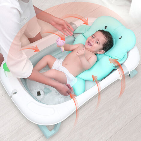 Baignoire gonflable pour bébé Baignoire portable pour tout-petit Bassin de  douche de voyage -suzuka