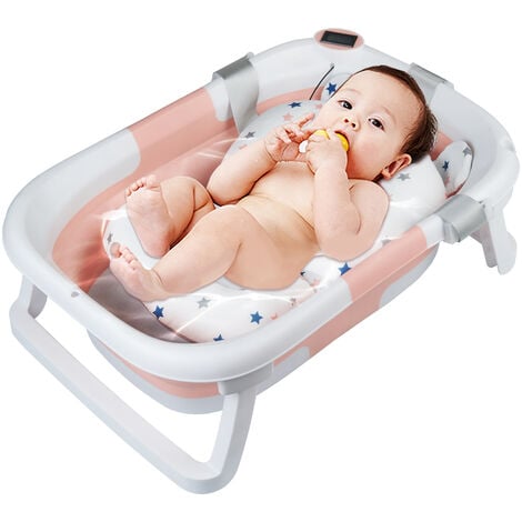 Baignoire gonflable pliable pour enfants, bassin d'extérieur portable pour  bébés, baignoire pour nourrissons, baignoire pour tout-petits et nouveau-nés