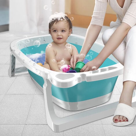 Baignoire bébé pliable, baignoire portable pour tout-petits, baignoire  pliable pour enfants pour la douche, baignoire
