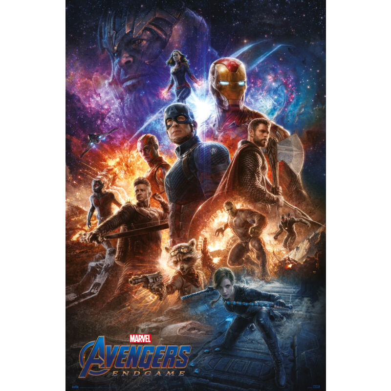 Avengers: Endgame 箔押し限定ポスター Amazon.de: Avengers Endgame Film Film Kult Poster Poster