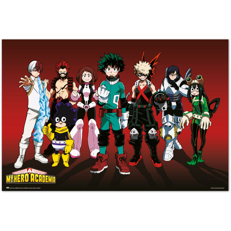 Poster my hero academy hero version