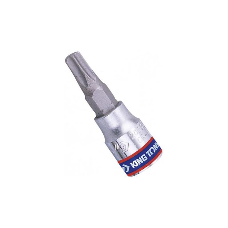 King Tony 302309 Torx-Stecknuss T9 – 3/8 Zoll Antrieb, Chrom-Vanadium-Stahl, Verchromt