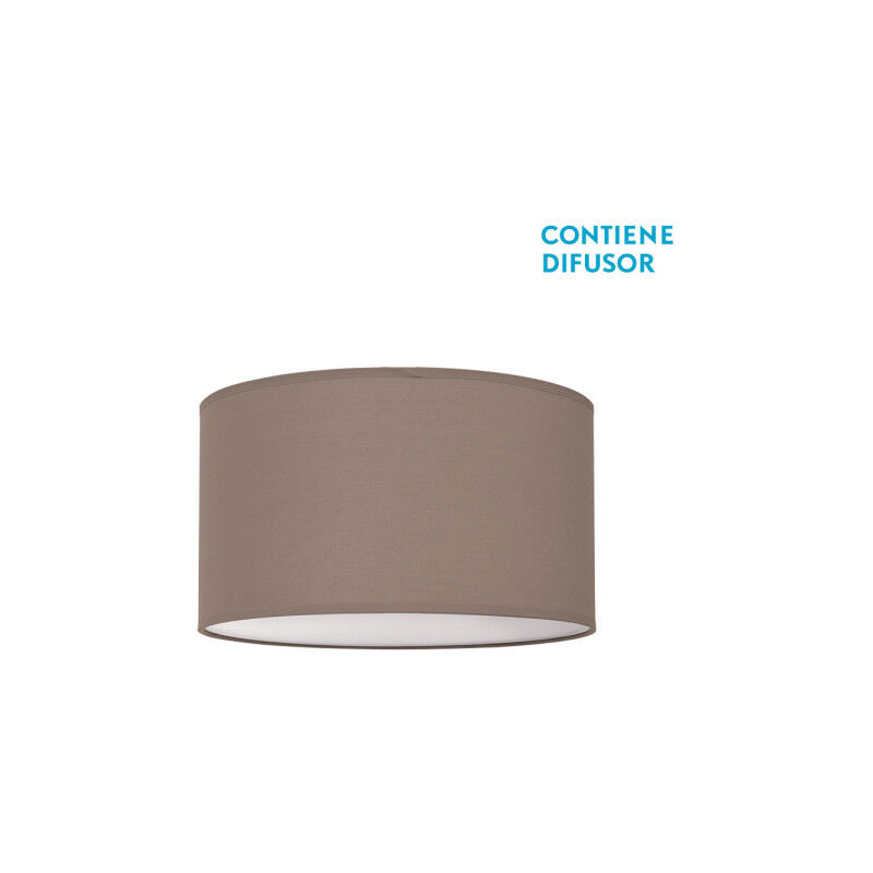 nicole deckenleuchte taupe braun 3xe27 (14x40d)