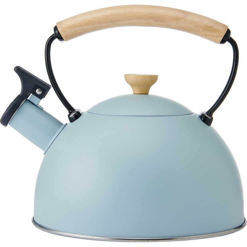 Produktbild von Fyearfly Campingtopf 304 Edelstahl – Tragbarer Wasserkocher 1L Mit Faltbarem Griff – Ideal Für Wandern & Picknick