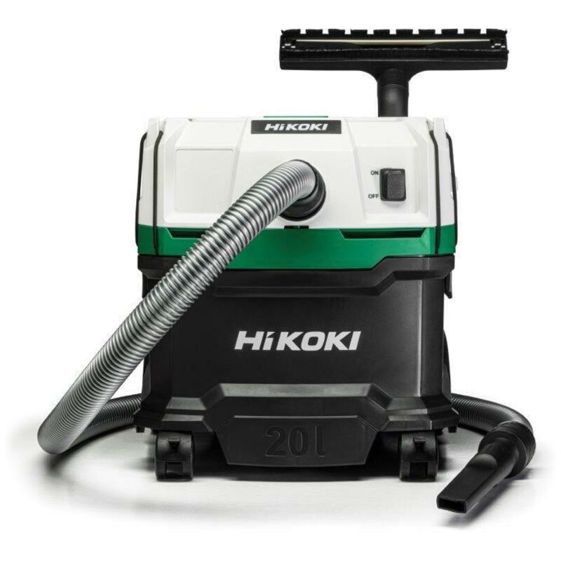 Hikoki RP200SL WAZ, 1200W, 20L, starke Saugleistung, L-Klasse, robustes und effizientes Design, ideal für die professionelle Reinigung in Werkstätten, Büros und Arbeitsräumen.