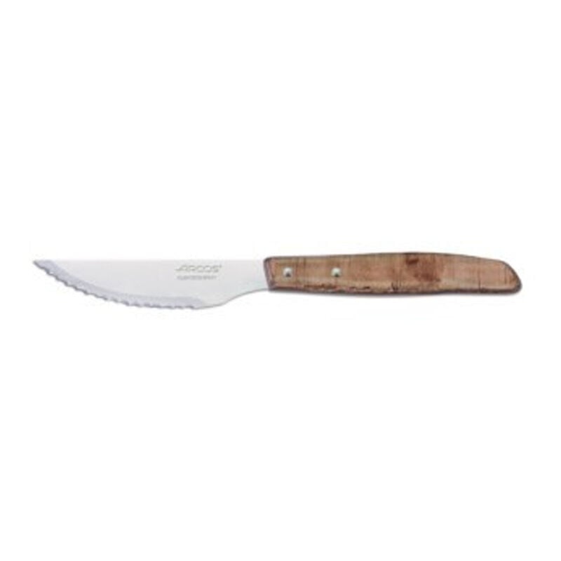 CHULETMESSER Dünnes, starkes Messer mit gezackter Klinge. Zum mühelosen Schneiden von Steaks
