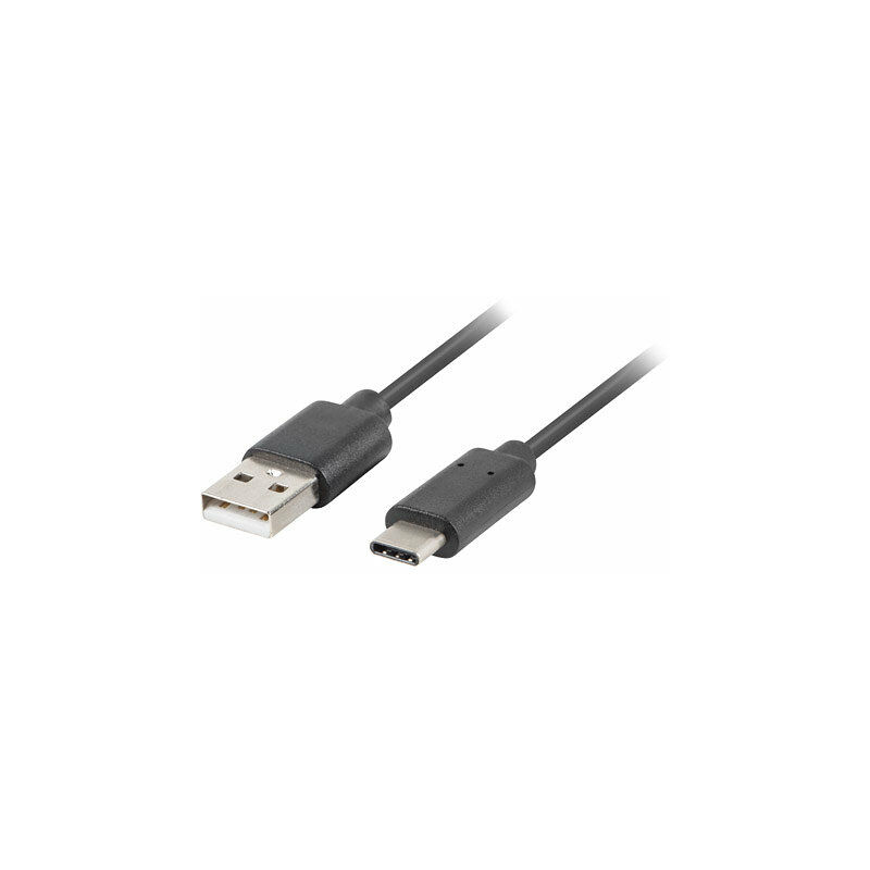 Kabel Usb Lanberg 3 1 Stecker Usb C Stecker 1m Schwarz