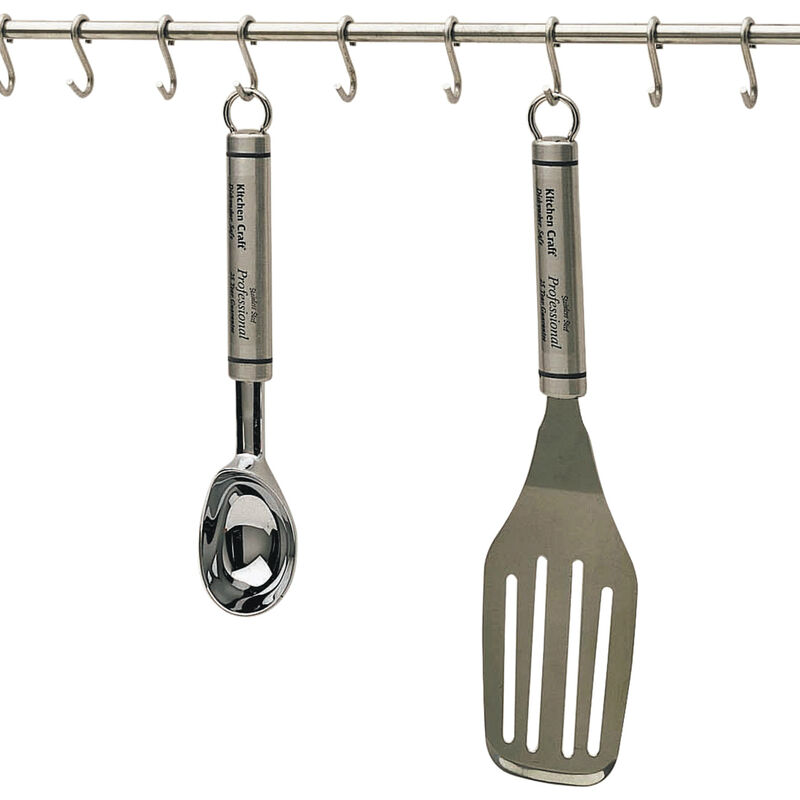 KitchenCraft Edelstahl Ausstechformen – 3er Set (5, 6, 7,5 Cm), Mit Griffen, Stapelbar