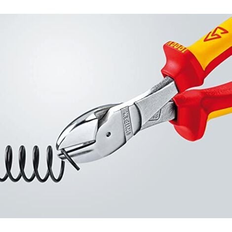 Pince coupante diagonale avec facette Knipex 74 06 200 200 mm 1 pc(s)