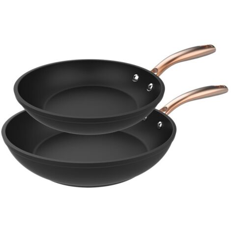 Pfannenset (20-24 cm) aus geschmiedetem Aluminium mit hochwertiger Platinum Plus Teflon™ Nonstick Antihaftbeschichtung, 100 % PFOA-frei. (1/5)