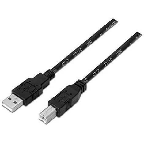 USB 2.0 A auf USB B Kabel Länge 1m (1/5)