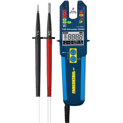 PANCONTROL Multimeter PAN Allrounder 200AD 0,1 - 1500 V DC, 0,1 - 1000 V ACTrue RMS