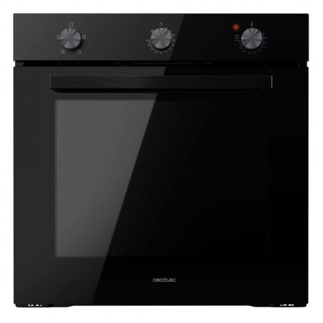 Cecotec Bolero Hexa C136000 Glass Black Time A 2800 W, 77 L de Fassungsvermögen, 4 Funktionen, Timer, Reinigung de Dampf, Garen de Dampf, Energieklasse A, Interior Light (1/5)